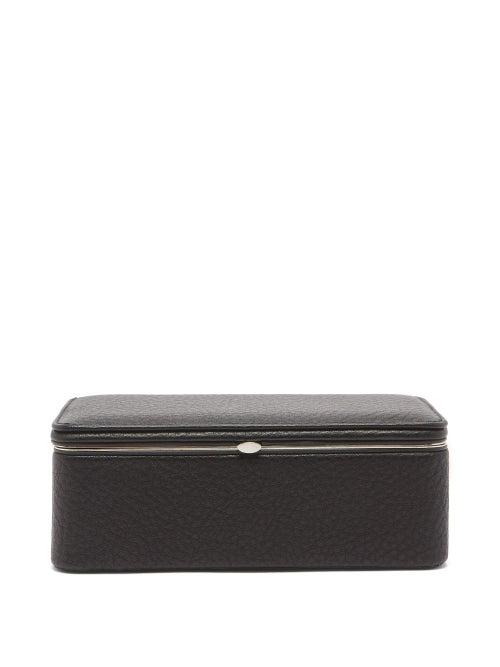 Matchesfashion.com F. Hammann - Leather Watch Box - Mens - Black