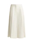 Stella Mccartney Olivier High-rise Wide-leg Cropped Trousers