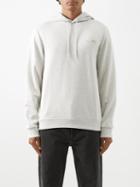 A.p.c. - Item Cotton-jersey Hooded Sweatshirt - Mens - Grey