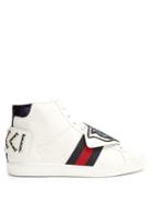 Gucci New Ace High-top Leather Trainers