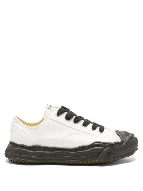 Matchesfashion.com Mihara Yasuhiro - Hank Canvas Trainers - Mens - White