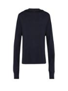 Matchesfashion.com Denis Colomb - Hooded Silk Blend Sweatshirt - Mens - Navy