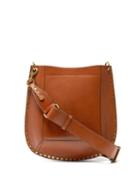 Matchesfashion.com Isabel Marant - Oksan Studded Leather Cross Body Bag - Womens - Tan