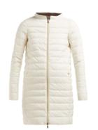 Matchesfashion.com Herno - Matte Quilted Down Jacket - Womens - White Multi