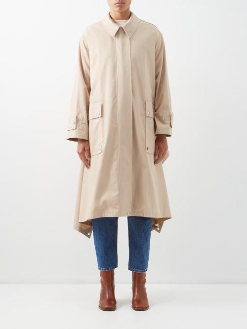 Burberry - Wingmore Oversized Cotton Parka - Womens - Beige