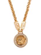 Matchesfashion.com Versace - Medusa Charm Chain Link Necklace - Womens - Gold