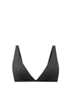 Matchesfashion.com Asceno - The Cannes Triangle Bikini Top - Womens - Black