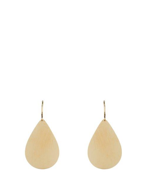 Matchesfashion.com Irene Neuwirth - Yellow Gold Earrings - Womens - Gold