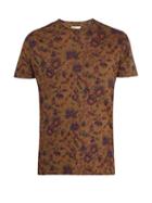 Matchesfashion.com Etro - Floral Print Linen T Shirt - Mens - Multi