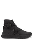 Matchesfashion.com Balmain - B Troop High Top Logo Strap Trainers - Mens - Black