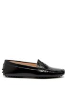 Matchesfashion.com Tod's - Gommini Patent Leather Loafers - Womens - Black