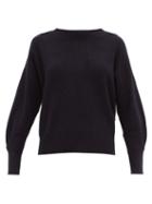 Matchesfashion.com Allude - Ribbed Cashmere Sweater - Womens - Navy