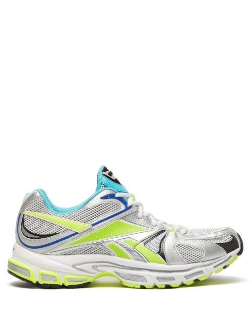 Matchesfashion.com Vetements - X Reebok Spike Runner 200 Mesh Trainers - Mens - Silver