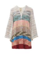 Matchesfashion.com Missoni Mare - Striped Metallic Mini Dress - Womens - Multi