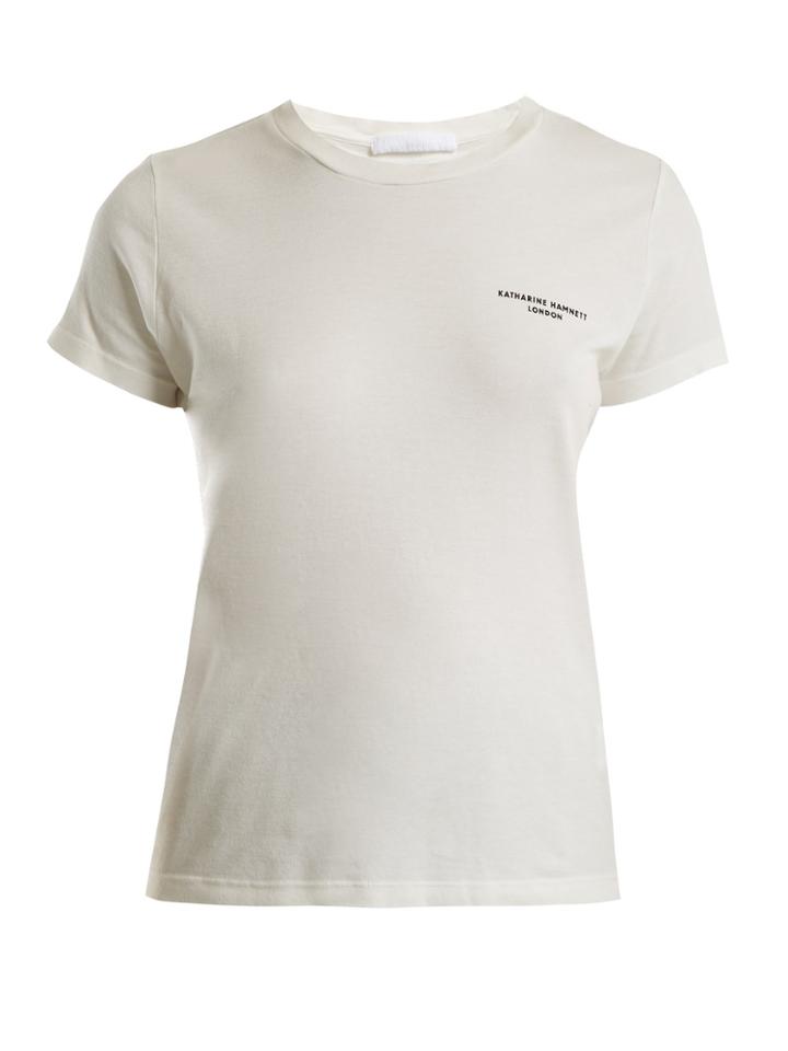 Katharine Hamnett Katie Reissue Logo-printed Cotton T-shirt