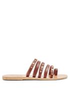 Ancient Greek Sandals Niki Nails Embellished Leather Sandals