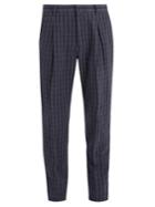 Acne Studios Boston Checked Linen Trousers