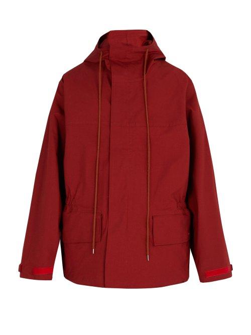 Matchesfashion.com Raey - Ripstop Hiking Jacket - Mens - Red