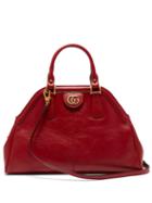 Matchesfashion.com Gucci - Re(belle) Medium Leather Cross Body Bag - Womens - Red