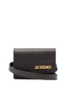 Matchesfashion.com Jacquemus - Bello Pebbled Leather Belt Bag - Womens - Black