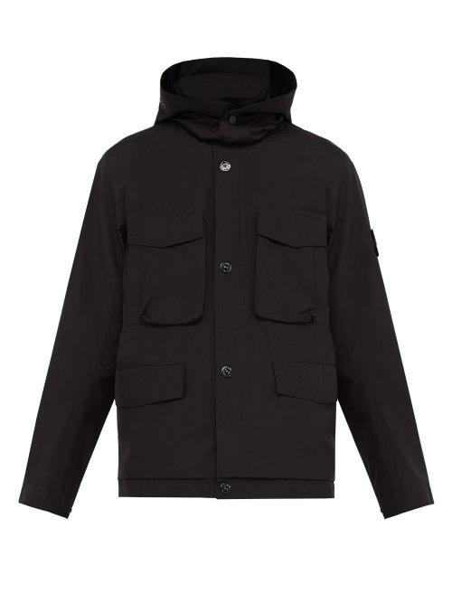 Matchesfashion.com Stone Island - Packaway Goretex Field Jacket - Mens - Black