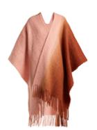 Acne Studios Kelow Bi-colour Fringed Poncho