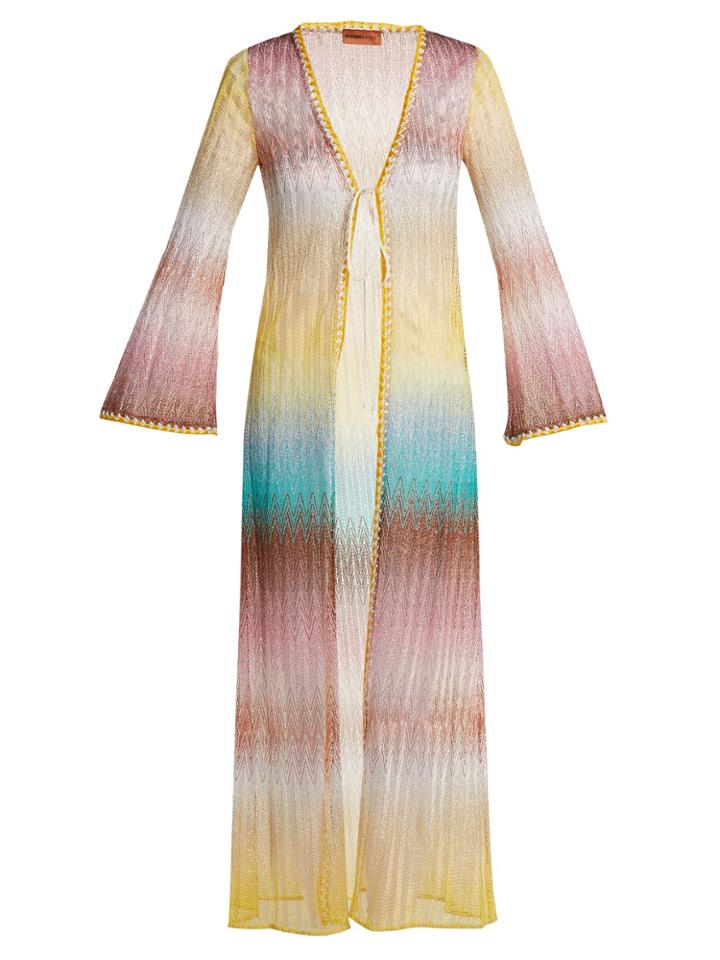 Missoni Mare Zigzag Knitted Cover-up