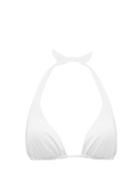 Matchesfashion.com Dolce & Gabbana - Halterneck Bikini Top - Womens - White