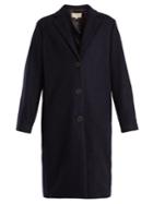 Vanessa Bruno Hemrick Peak-lapel Wool And Alpaca-blend Coat