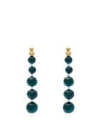 Matchesfashion.com Cult Gaia - Kai Spherical Drop Earrings - Womens - Green