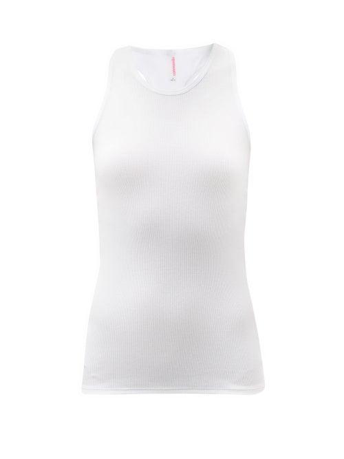 Matchesfashion.com Commando - Luxury Ribbed-jersey Tank Top - Womens - White