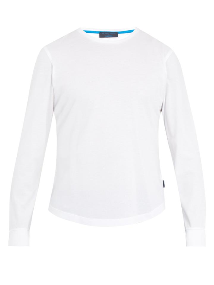 Orlebar Brown Leonardo Long-sleeved Cotton T-shirt