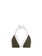 Diane Von Furstenberg Banded Soft-cup Bikini Top