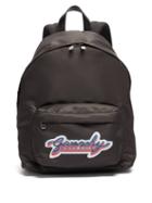 Matchesfashion.com Givenchy - Urban Logo-print Canvas Backpack - Mens - Black