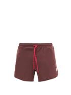Matchesfashion.com District Vision - Spino Drawstring Shorts - Mens - Burgundy