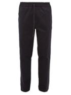 Matchesfashion.com Barena Venezia - Cosma Elasticated-waist Cotton-twill Trousers - Mens - Navy