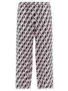 Matchesfashion.com Weekend Max Mara - Marruca Trousers - Womens - Pink Multi