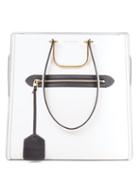 Matchesfashion.com Alexander Mcqueen - The Tall Story Leather Tote Bag - Womens - White Multi