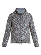 Moncler Vive Floral-print Hooded Jacket