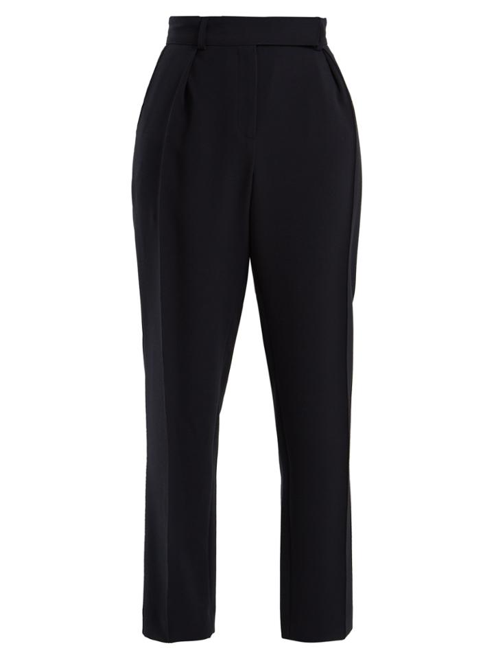 A.p.c. Isola High-rise Straight-leg Cady Trousers