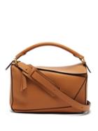 Loewe - Puzzle Medium Leather Bag - Womens - Tan