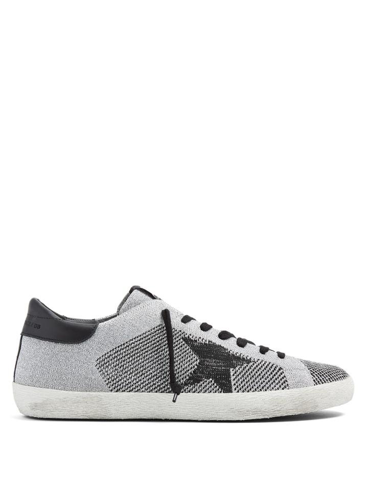 Golden Goose Deluxe Brand Super Star Low-top Knit Trainers
