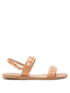 Matchesfashion.com Ancient Greek Sandals - Clio Shell Embellished Sandals - Womens - Tan Multi
