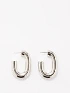 Paco Rabanne - Xl Link Hoop Earrings - Womens - Silver