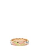 Alison Lou - Trippy Enamel & 14kt Gold Ring - Womens - Gold Multi