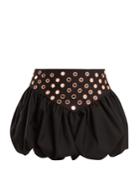 Saint Laurent Bubble-hem Mini Skirt