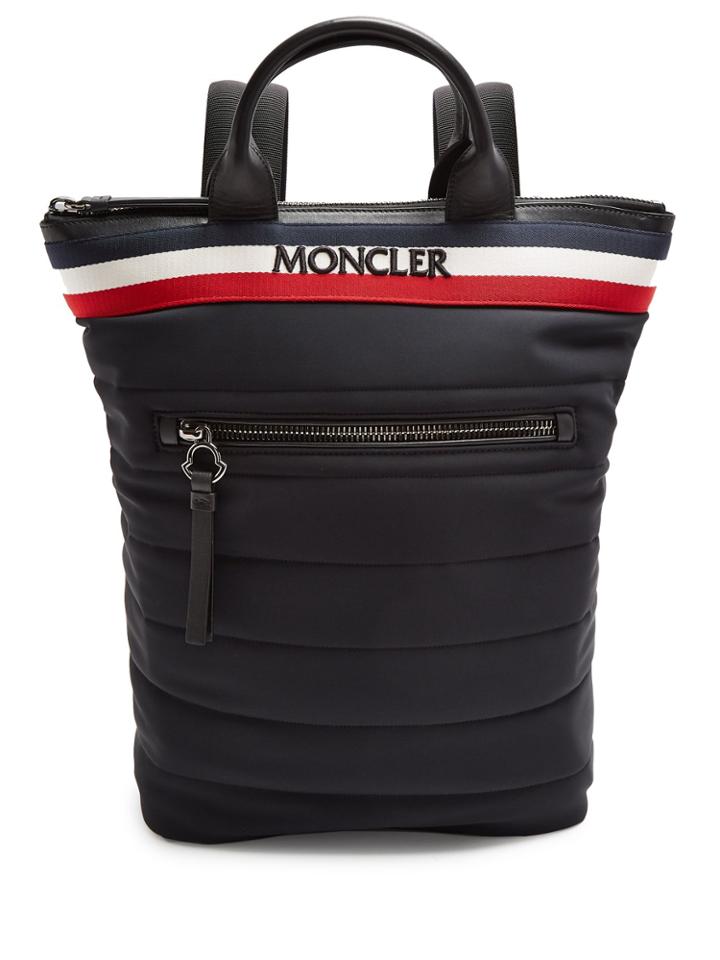 Moncler Cerro Logo-embroidered Quilted Backpack