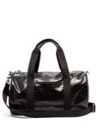 Balmain Debossed-logo Leather Holdall