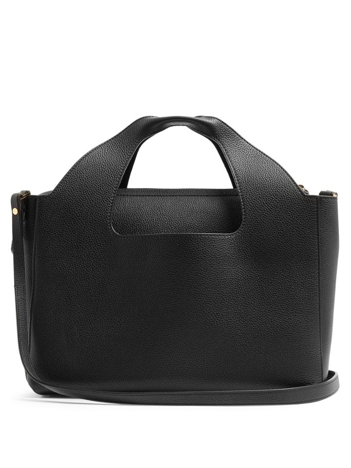 The Row Two For One Grained-leather Shoulder Bag