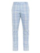 Orley Checked Cotton Trousers